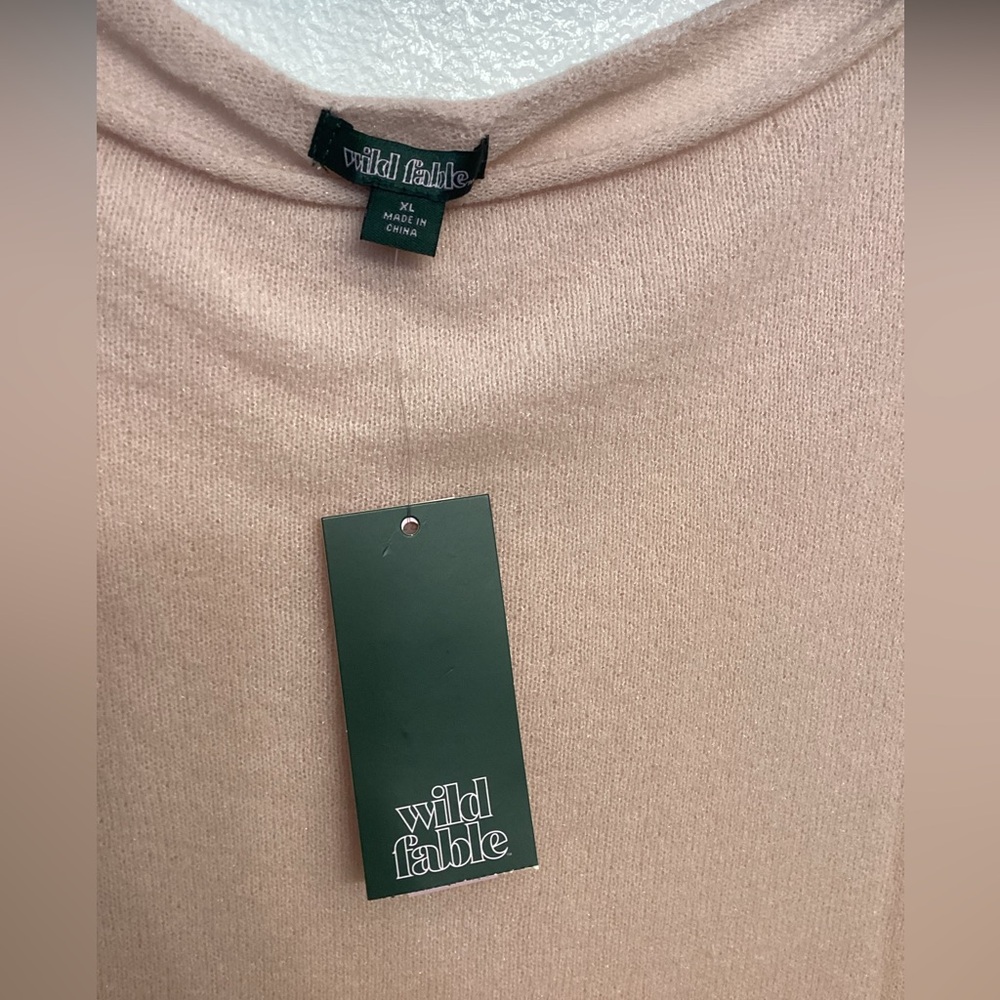Wild Fable Soft Pink Long Sleeve Top - Picture 9 of 11